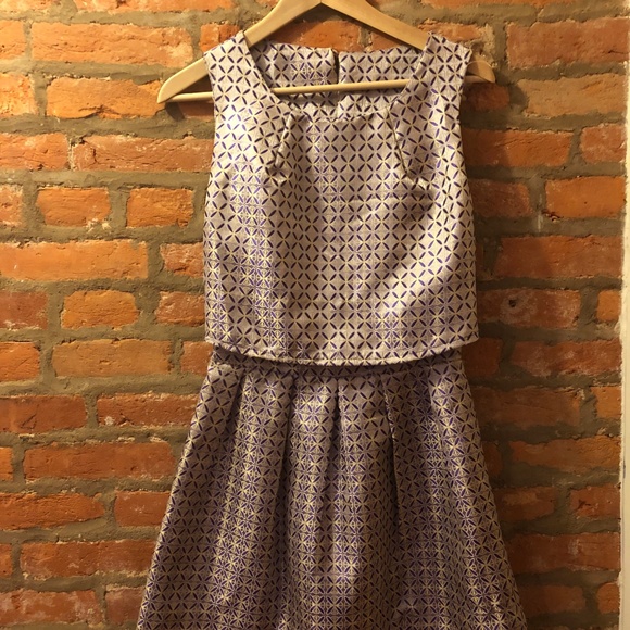 Willa Purple Party Dress - Picture 7 of 7